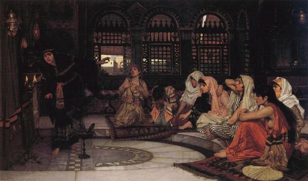 John William Waterhouse Consulting the Oracle Spain oil painting art